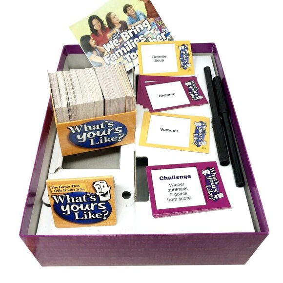 WHAT'S YOURS LIKE? - Family GAME NIGHT & Party Board Card Game - Picture 3 of 12